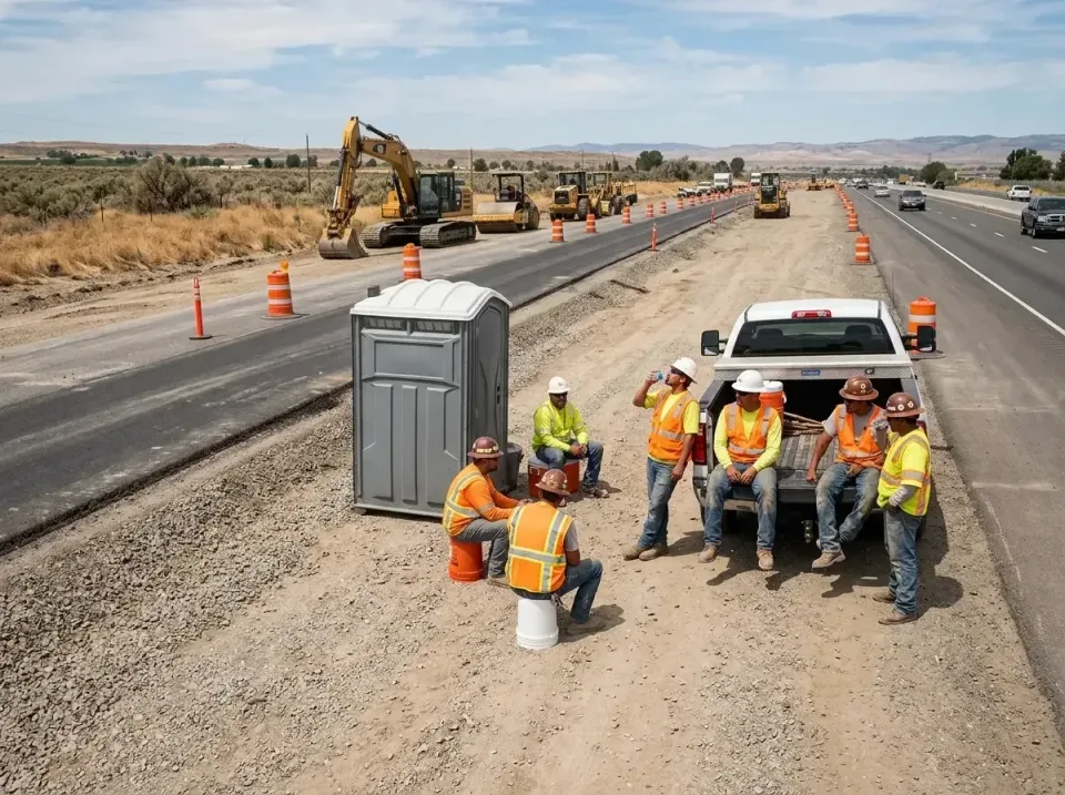 highway-road-construction-crew-007 — frequently asked questions, Porta Potty and Restroom Rentals in Cross Lanes, WV